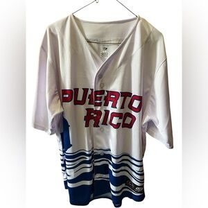 Puerto Rico Baseball Jersey